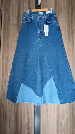 ZARA デニム フレアスカート S (26)