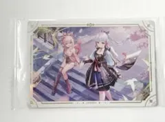 【原神】　神里綾華　宵宮　ウエハース　シール