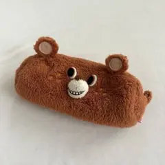 ペンケース クマ ふわふわ 顔 かわいい
