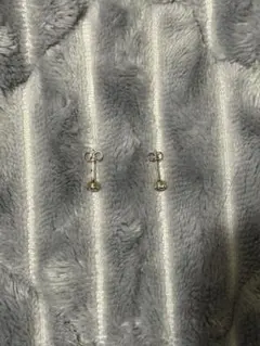 シルバースタッドピアス 2個セット