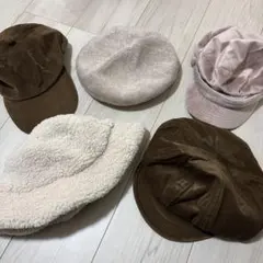 帽子セット 5点