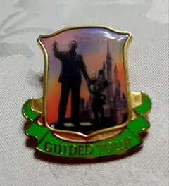 東京ディズニーリゾート「ガイドツアー」のピンバッジ