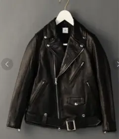 6(ROKU)BEAUTY&YOUTH レザーライダースジャケット