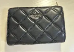 kate spade ブラック 二つ折り財布