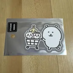 s*a様 ちいかわ ナガノマーケット スマホに貼れるサイズのステッカー カート押