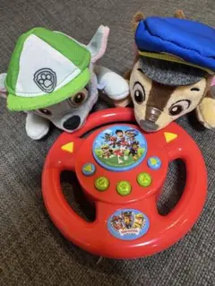 パウパトロール ぬいぐるみ 2体＋おもちゃセット