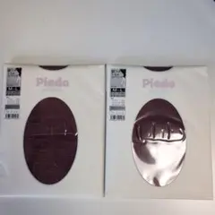 M-10999 銀ラメ入り7分丈　スパッツ　M-L ２足セツト　エンジ