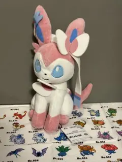 ニンフィア　もふぐっとぬいぐるみ　イーブイフレンズ　ぬいぐるみ