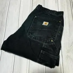 USA製カーハート B01 W33 ダックダブルニー ペインターパンツ ワーク