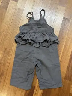 フリル付きオーバーオール 90