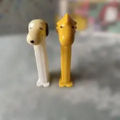 2個セット！ヴィンテージPEZ スヌーピー &ウッドストック