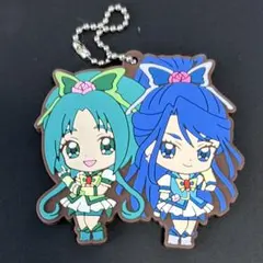プリキュア5 キュアミント キュアアクア ラバーストラップ ガチャガチャ