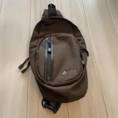 LOGOS ボディバッグ ショルダーバッグ ブラウン