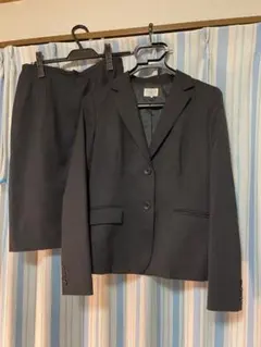 アリスバーリー レディース スーツ セットアップ／11号・黒・フォーマル対応◎