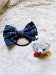 ディズニーストア　ディズニー　ヘアゴム　リボン　ユニベアシティ