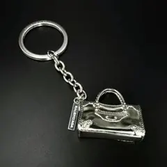 BALENCIAGA キーリング キーホルダー ホワイト - メルカリ