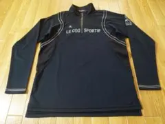 ルコックゴルフ 長袖 ハーフジップ