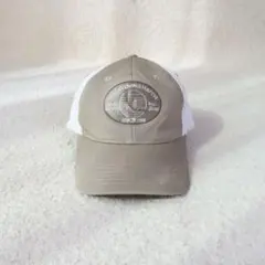 USA企業キャップ ベージュ ホワイト フィッシング アメカジ Vintage感