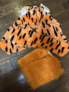 ディズニー ティガー マフラーキャップ しっぽ付き - メルカリ