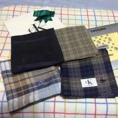 カルバンクライン 未使用ハンカチ ４枚セット＋オマケ付