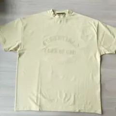 FOG Essentials クルーネックTシャツ 半袖 イエロー Mサイズ