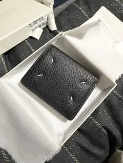 マルジェラ2つ折り財布ブラック