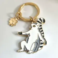 日向ぼっこワオキツネザル　キーリング　動物園　Lemur 　ZOO　ワールド商事
