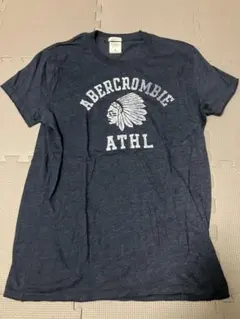 アバクロAbercrombie & Fitch Tシャツ S ネイビー
