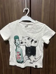 GSC アライグマプリント Tシャツ 100cm