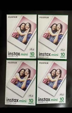 FUJIFILM instax mini インスタントフィルム 40枚