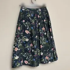 お値下げMisch Masch 花柄フレアスカート 36 リバティ