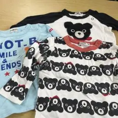 ダブルビー　長袖シャツ　80