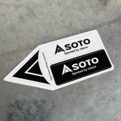 【非売品】☆ SOTO ステッカー アウトドア キャンプ