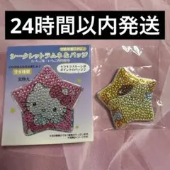 サンリオ シークレット キラキラストーンバッジ バッジ ポムポムプリン プリン
