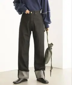Chaco closet ストレートデニム Mサイズ ブラックのサムネイル