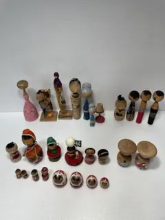 中古　別作こけし名工「達磨十聚」だるま　ダルマ　5体セット 中古 別作こけし名工「達磨十聚」だるま ダルマ 5体セット - メルカリ
