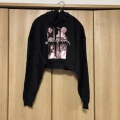 H&M × BLACKPINK K-POP クロップド フーディー
