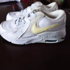 Nike Air Max ホワイト/イエロー　ナイキ 靴　17　エアマックス