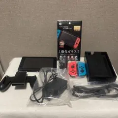 美品　nintendo switch本体セット　液晶フィルム
