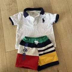 Ralph Lauren 18M ポロシャツとショートパンツセット
