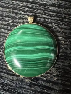 14K枠　マラカイトブローチ&ペンダント 2025年最新】マラカイト ブローチの人気アイテム - メルカリ