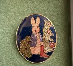 【希少・箱付き】ピーターラビット ブローチ フィッシュ社（Fish）ヴィンテージ
