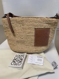 LOEWE ラフィア ショルダーバッグのサムネイル