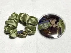 名探偵コナン　ユニバ2026 コレクタブルヘアゴム　缶バッジ　世良真純　新品