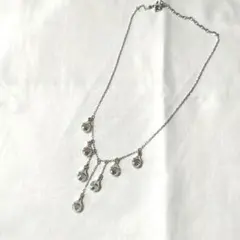 スワロフスキー ネックレス　オーロラ