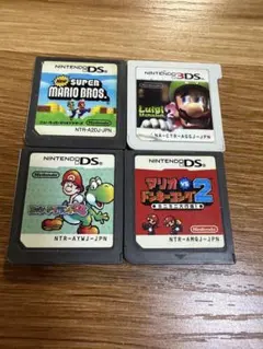 スーパーマリオシリーズ ゲームソフト4本セット - メルカリ