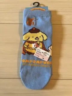 【新品】しまむら サンリオ ポムポムプリン ポムポムヒーロー 靴下 ソックスのサムネイル