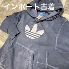 アディダス インポート古着 薄手パーカー　adidas