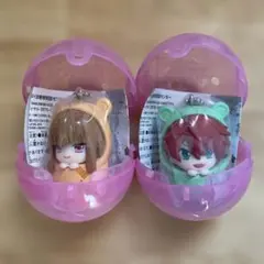 カラフルピーチ 『えと』『じゃぱぱ』　おくるみますこっとチャーム　セット