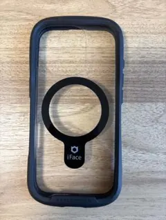 iFace ブラック マグネット式ケース　iPhone16プロ